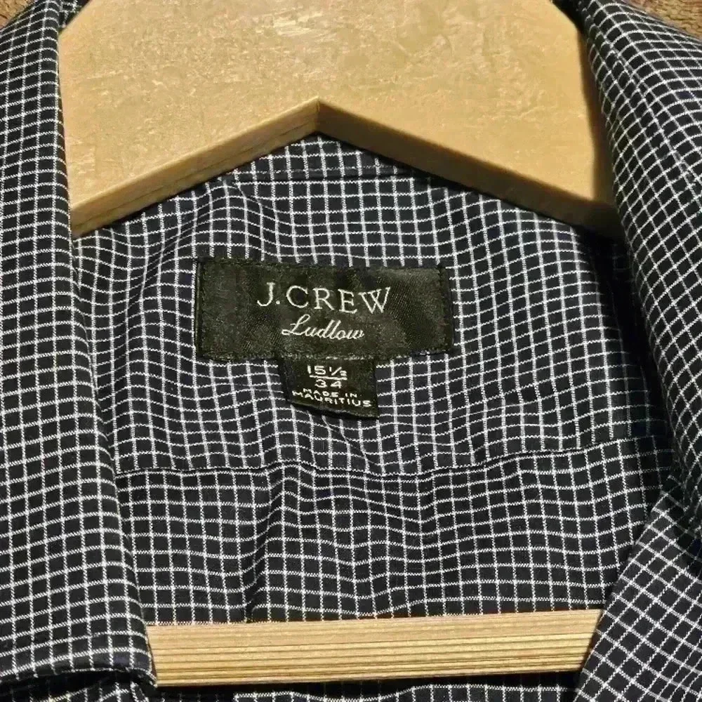 J. Crew Blue and White Dress Shirts